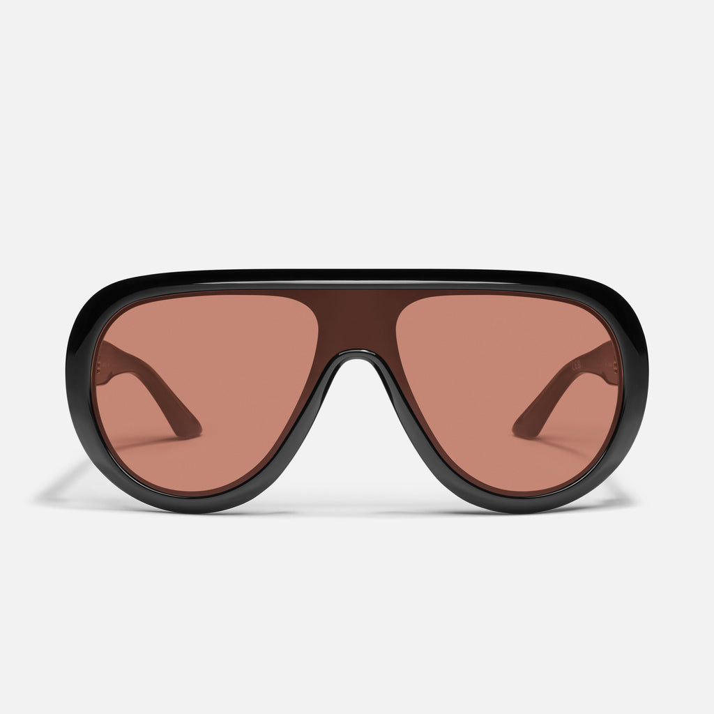 BLACK/DARK APRICOT